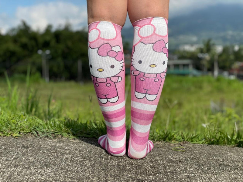 Medias de Compresion (Hello Kitty)